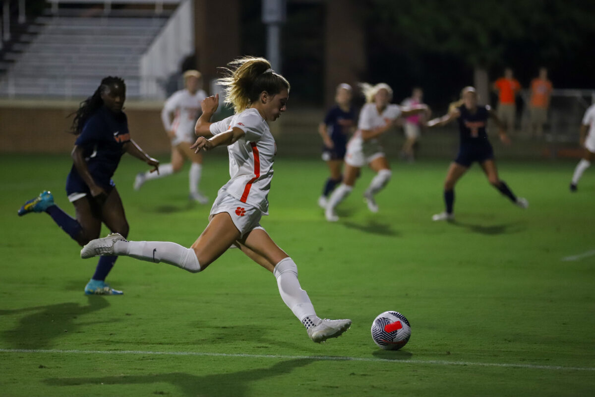 The Tigers fought hard against the Virginia Cavaliers on Thursday night, resulting in a 1-1 draw.
