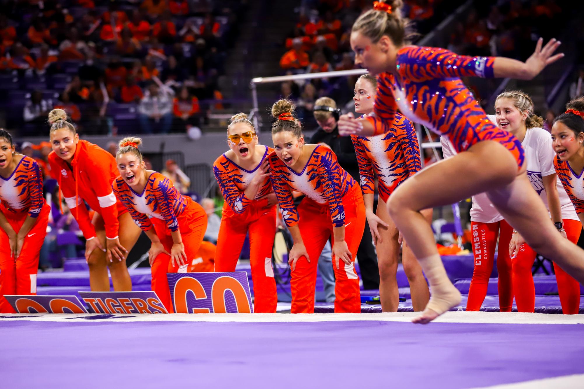 Gallery: Clemson Gymnastics Wins Inaugural Meet