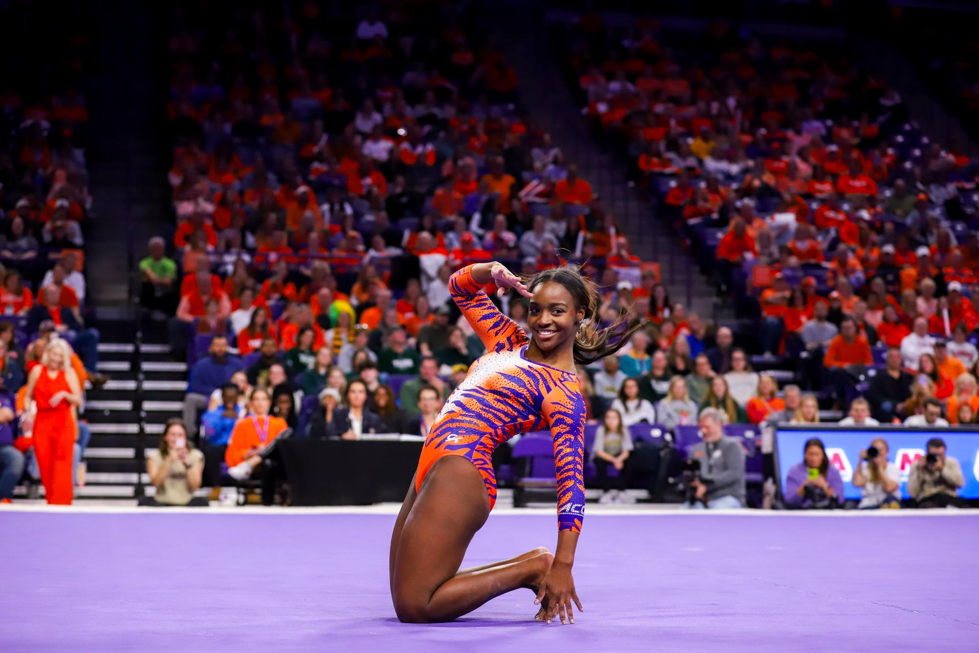 Gallery: Clemson Gymnastics Wins Inaugural Meet
