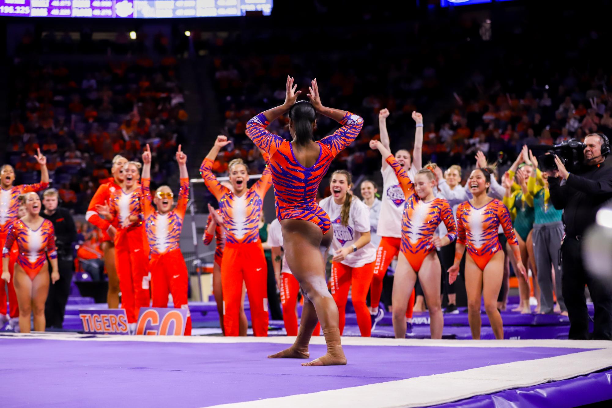 Gallery: Clemson Gymnastics Wins Inaugural Meet