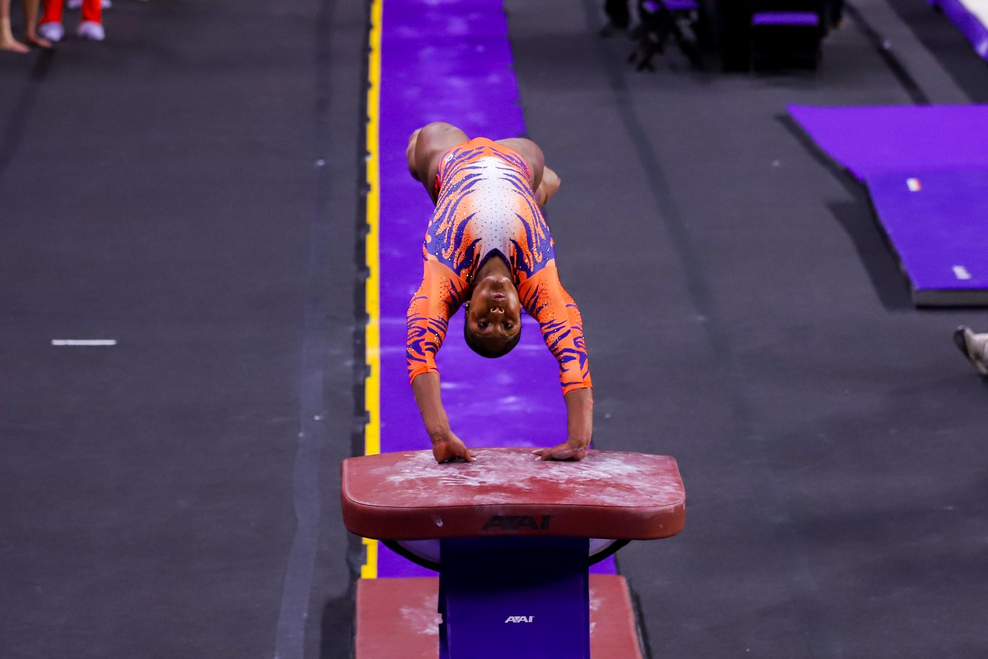 Gallery: Clemson Gymnastics Wins Inaugural Meet