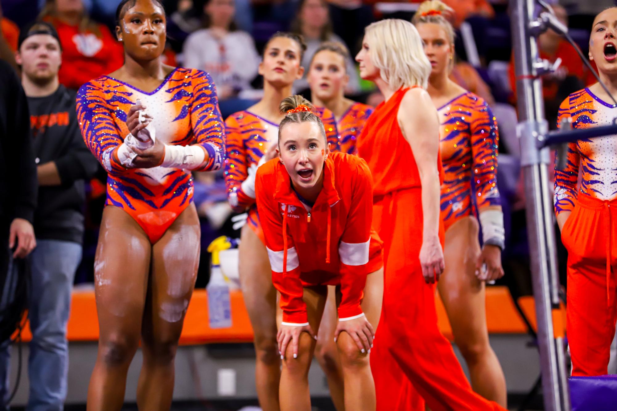 Gallery: Clemson Gymnastics Wins Inaugural Meet