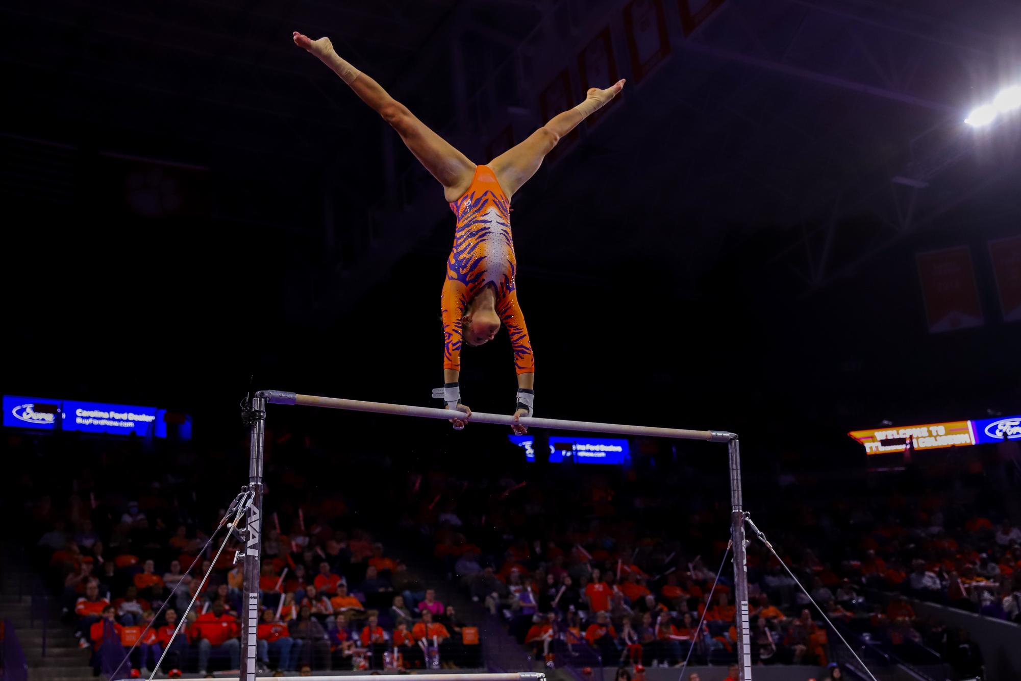 Gallery: Clemson Gymnastics Wins Inaugural Meet