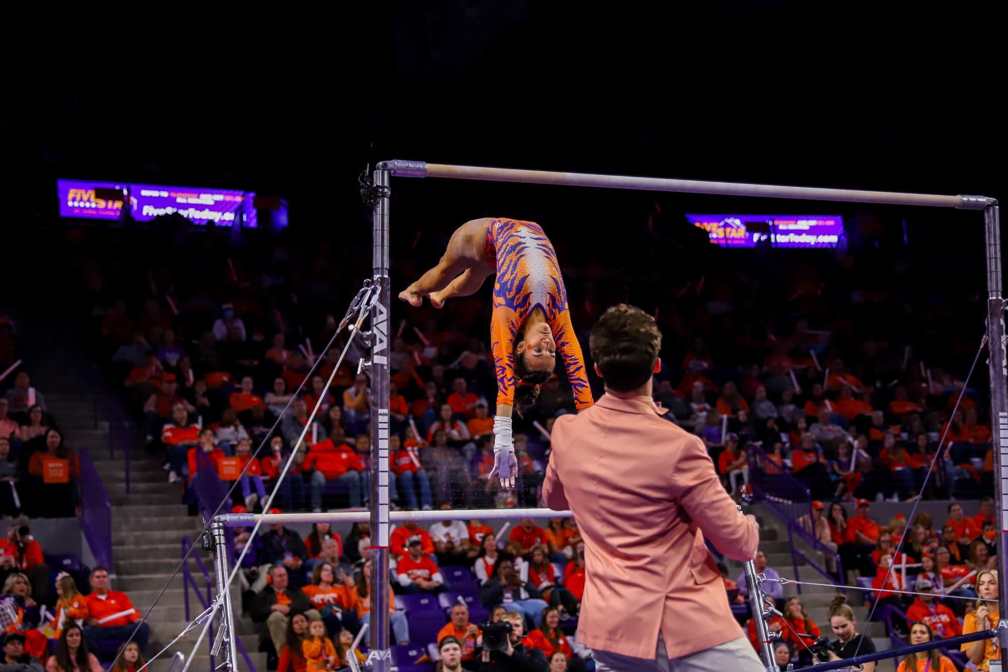 Gallery: Clemson Gymnastics Wins Inaugural Meet