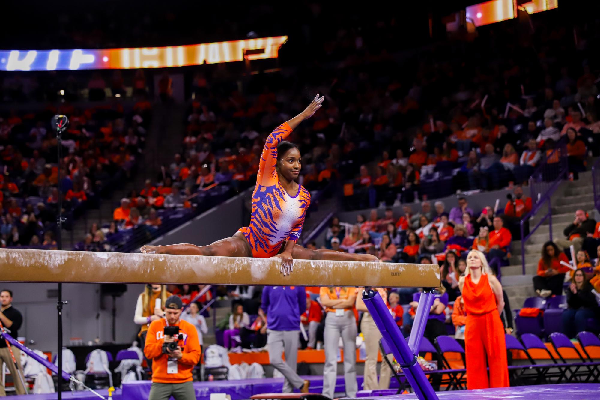 Gallery: Clemson Gymnastics Wins Inaugural Meet