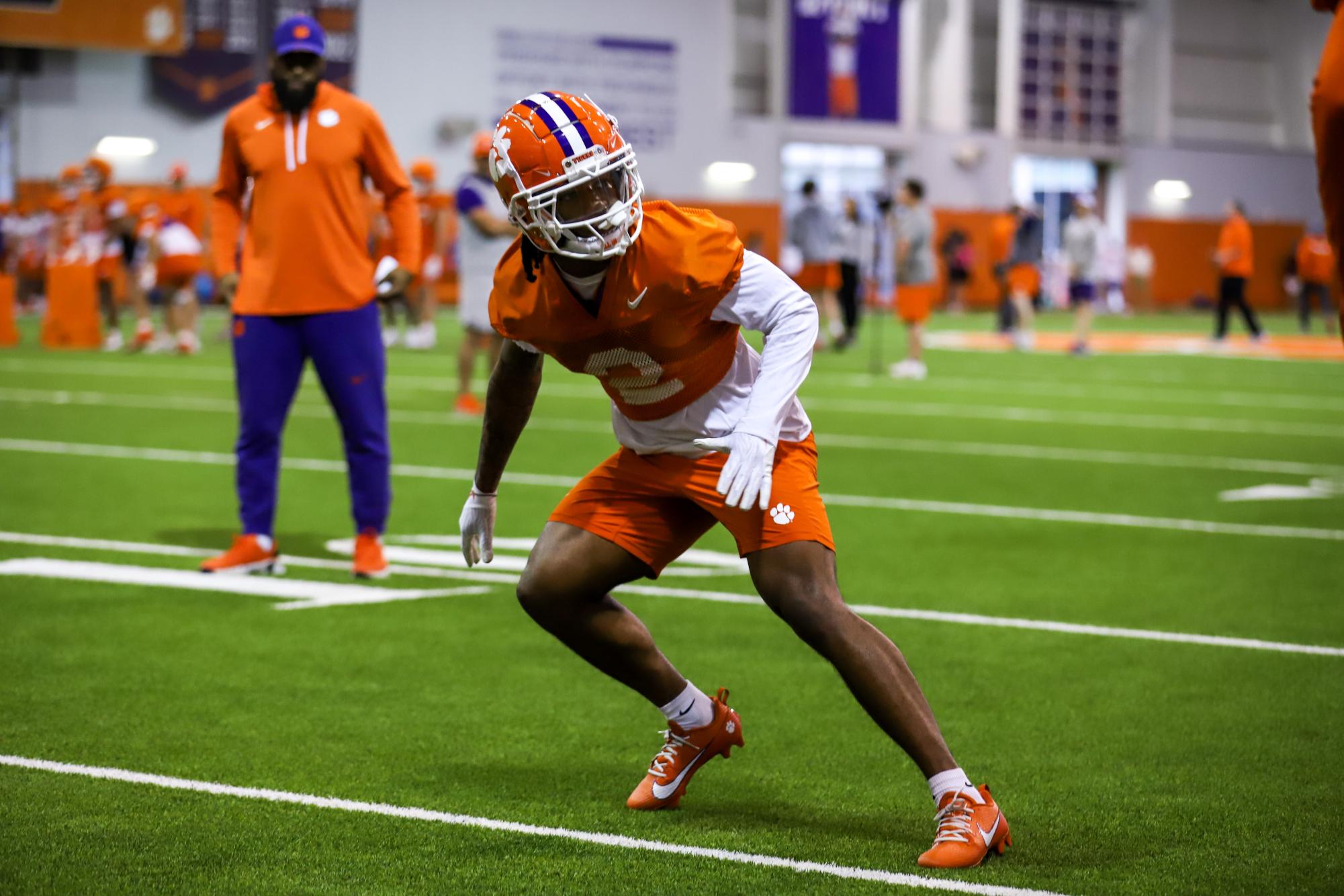 Check out some of The Tiger's best photos from the first day of spring practice for the Clemson football team.