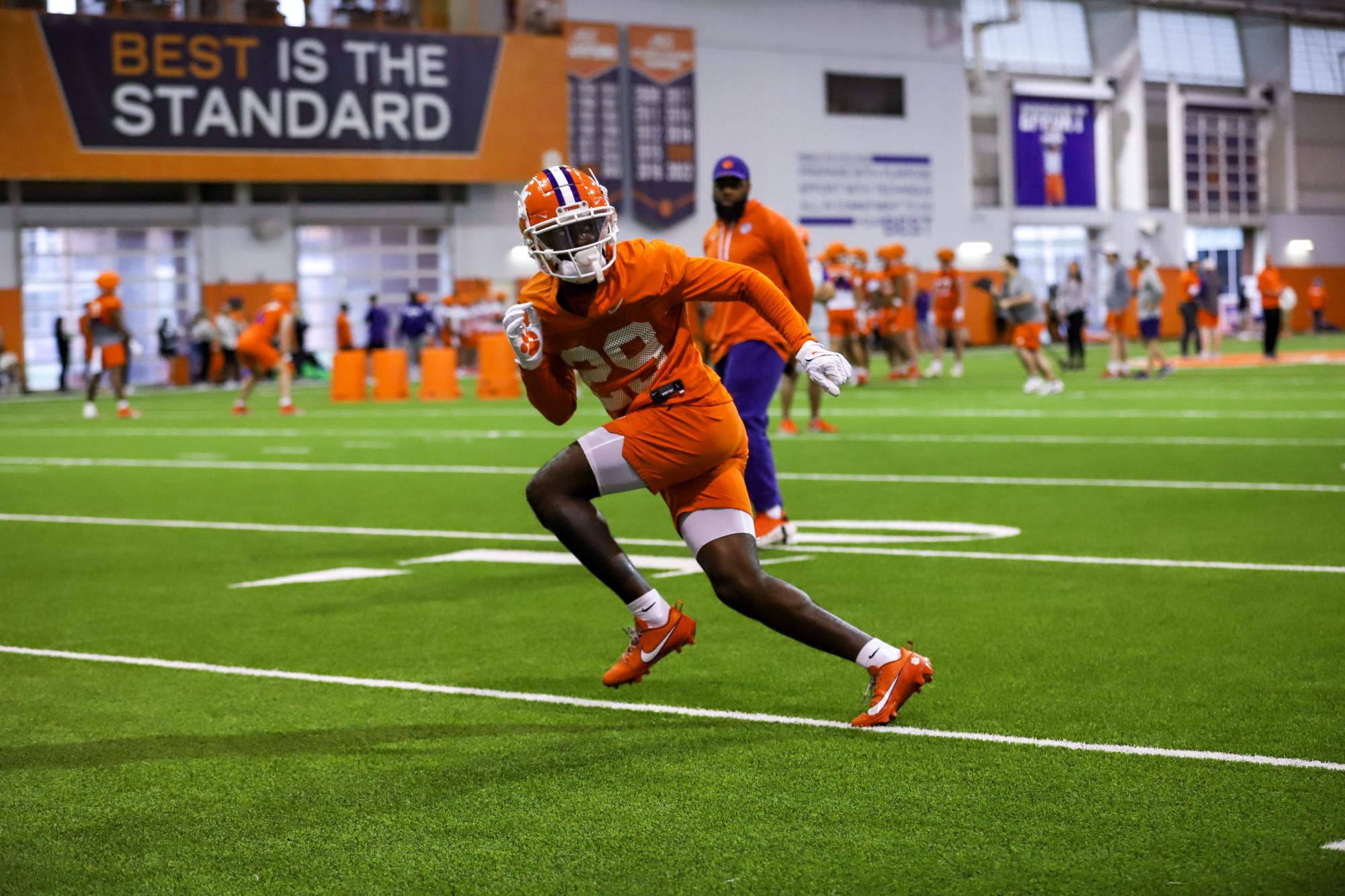 Check out some of The Tiger's best photos from the first day of spring practice for the Clemson football team.