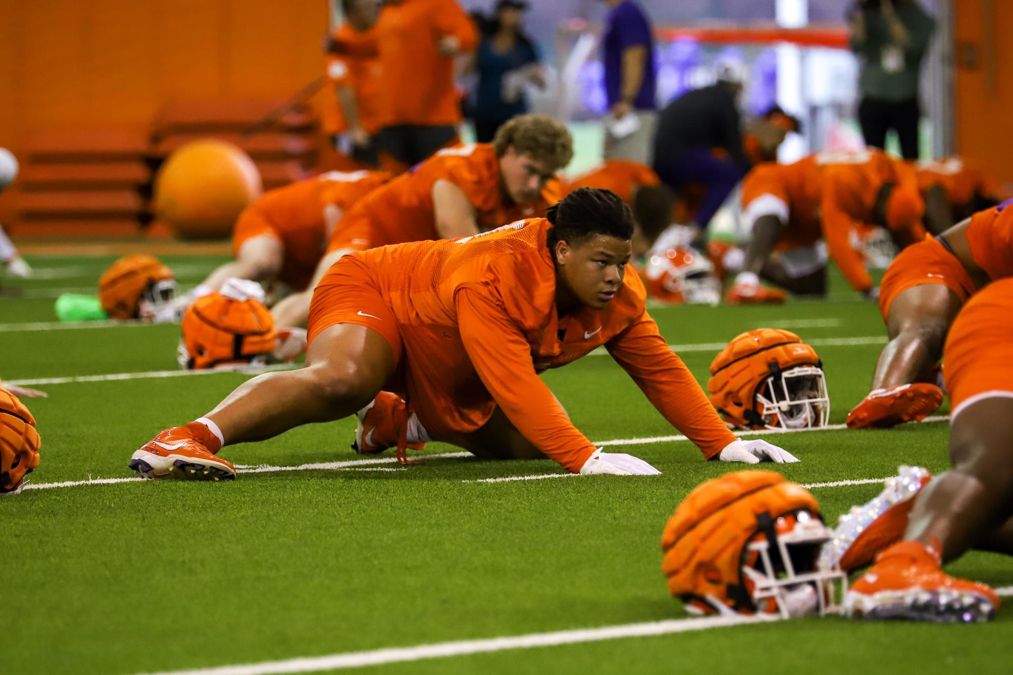 Check out some of The Tiger's best photos from the first day of spring practice for the Clemson football team.