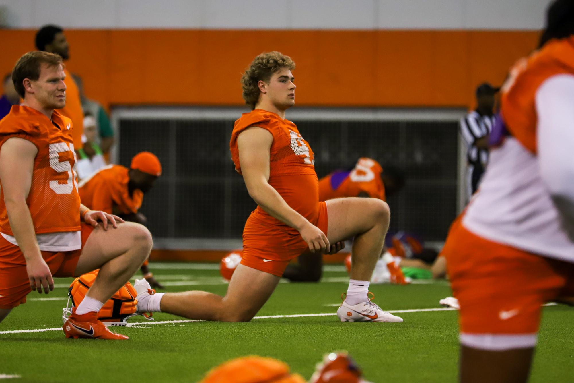 Check out some of The Tiger's best photos from the first day of spring practice for the Clemson football team.