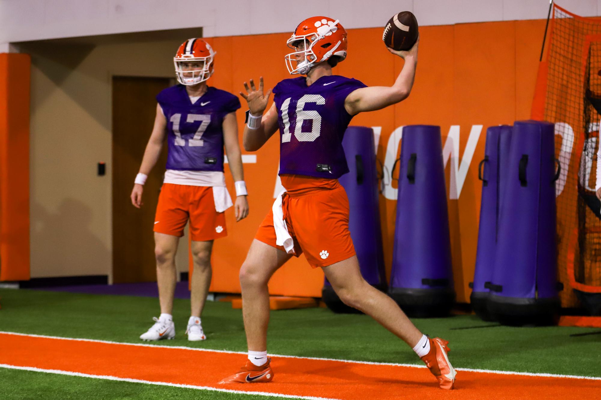 Check out some of The Tiger's best photos from the first day of spring practice for the Clemson football team.
