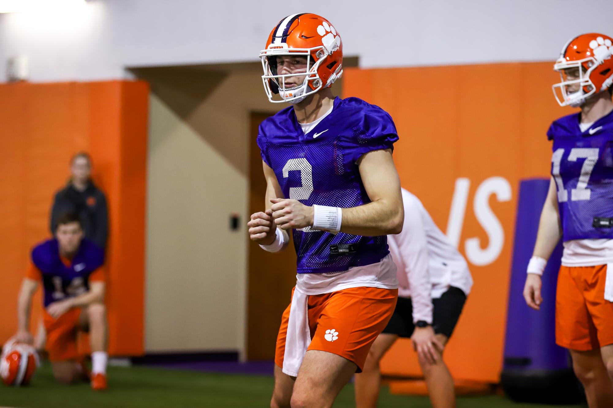 Check out some of The Tiger's best photos from the first day of spring practice for the Clemson football team.