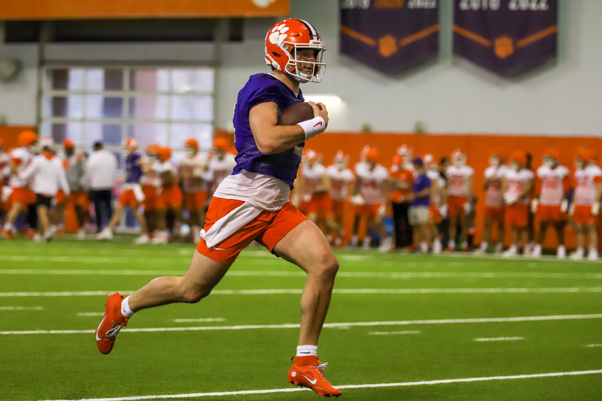 Check out some of The Tiger's best photos from the first day of spring practice for the Clemson football team.
