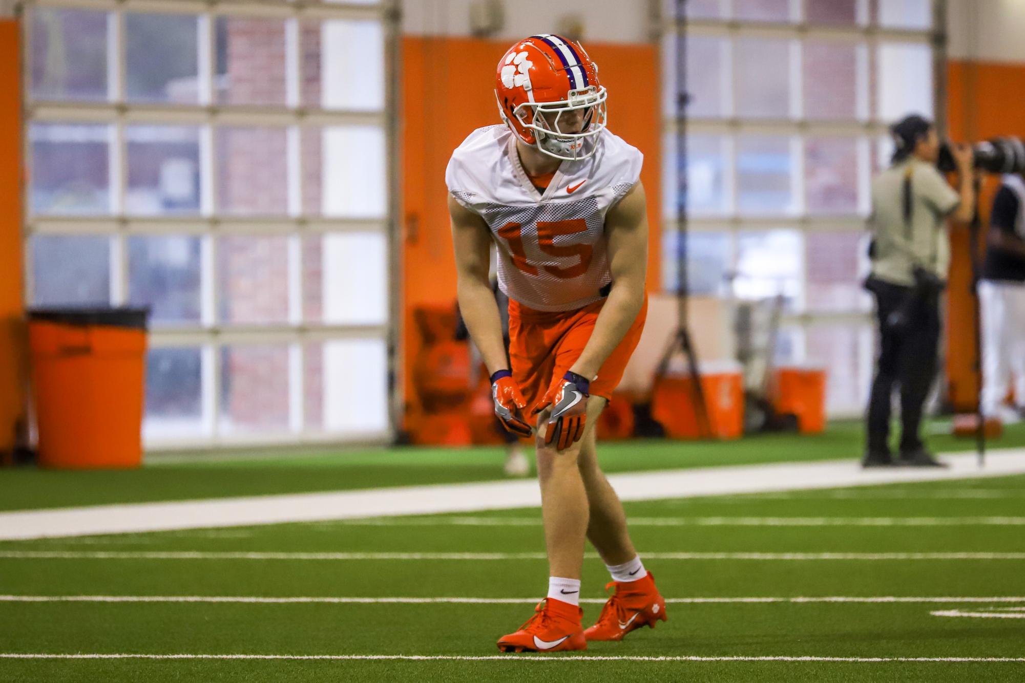 Check out some of The Tiger's best photos from the first day of spring practice for the Clemson football team.