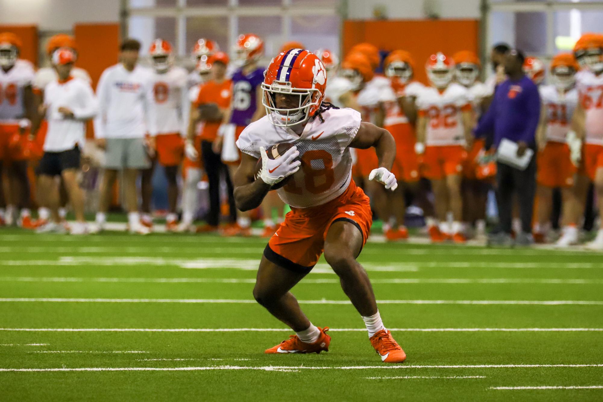 Check out some of The Tiger's best photos from the first day of spring practice for the Clemson football team.