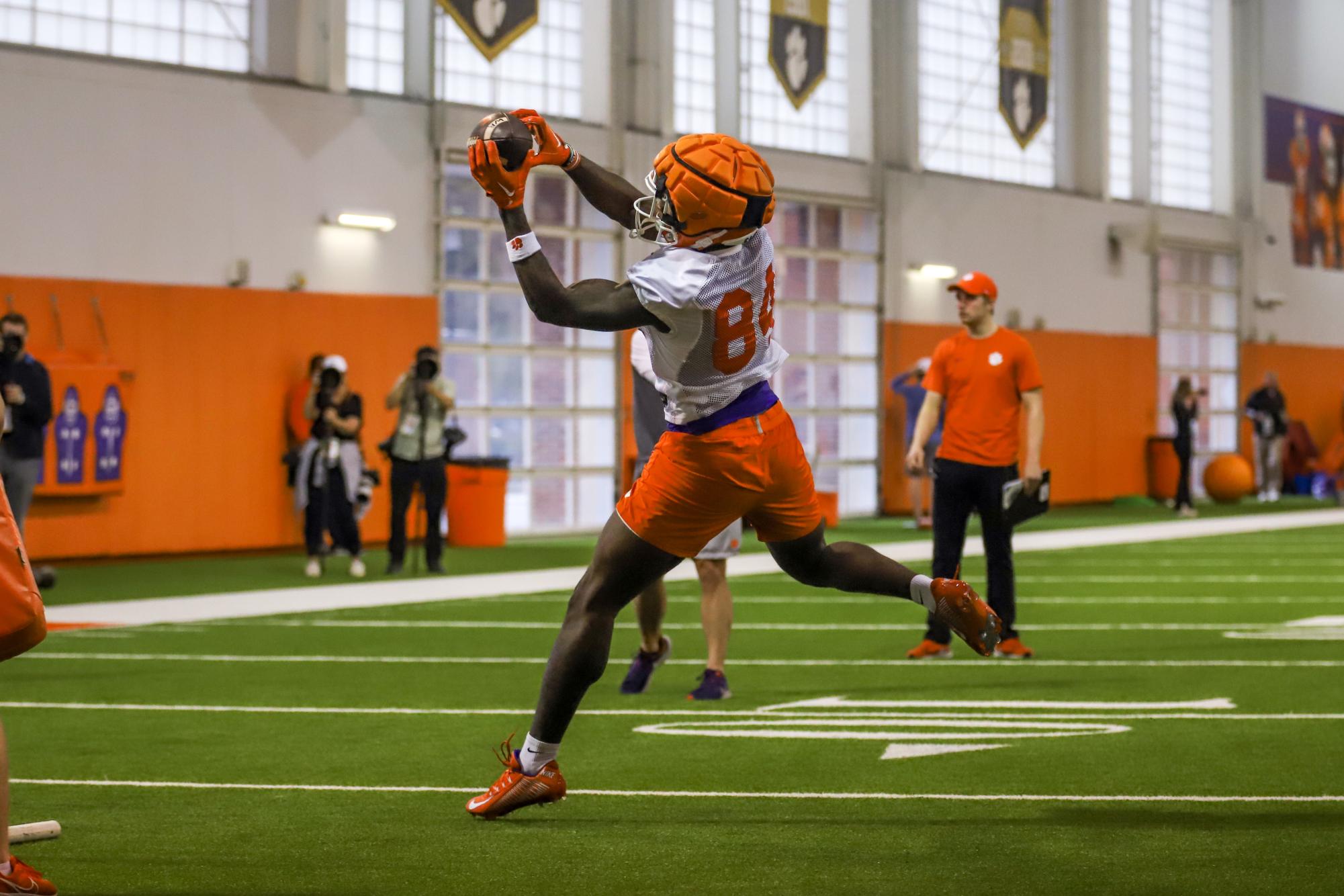 Check out some of The Tiger's best photos from the first day of spring practice for the Clemson football team.