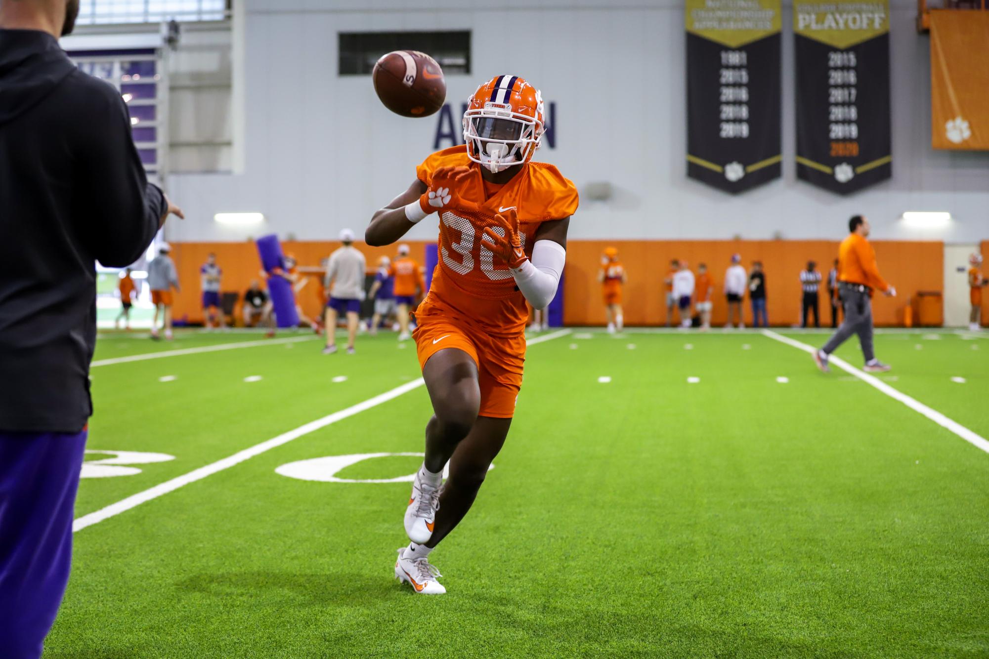 Check out some of The Tiger's best photos from the first day of spring practice for the Clemson football team.