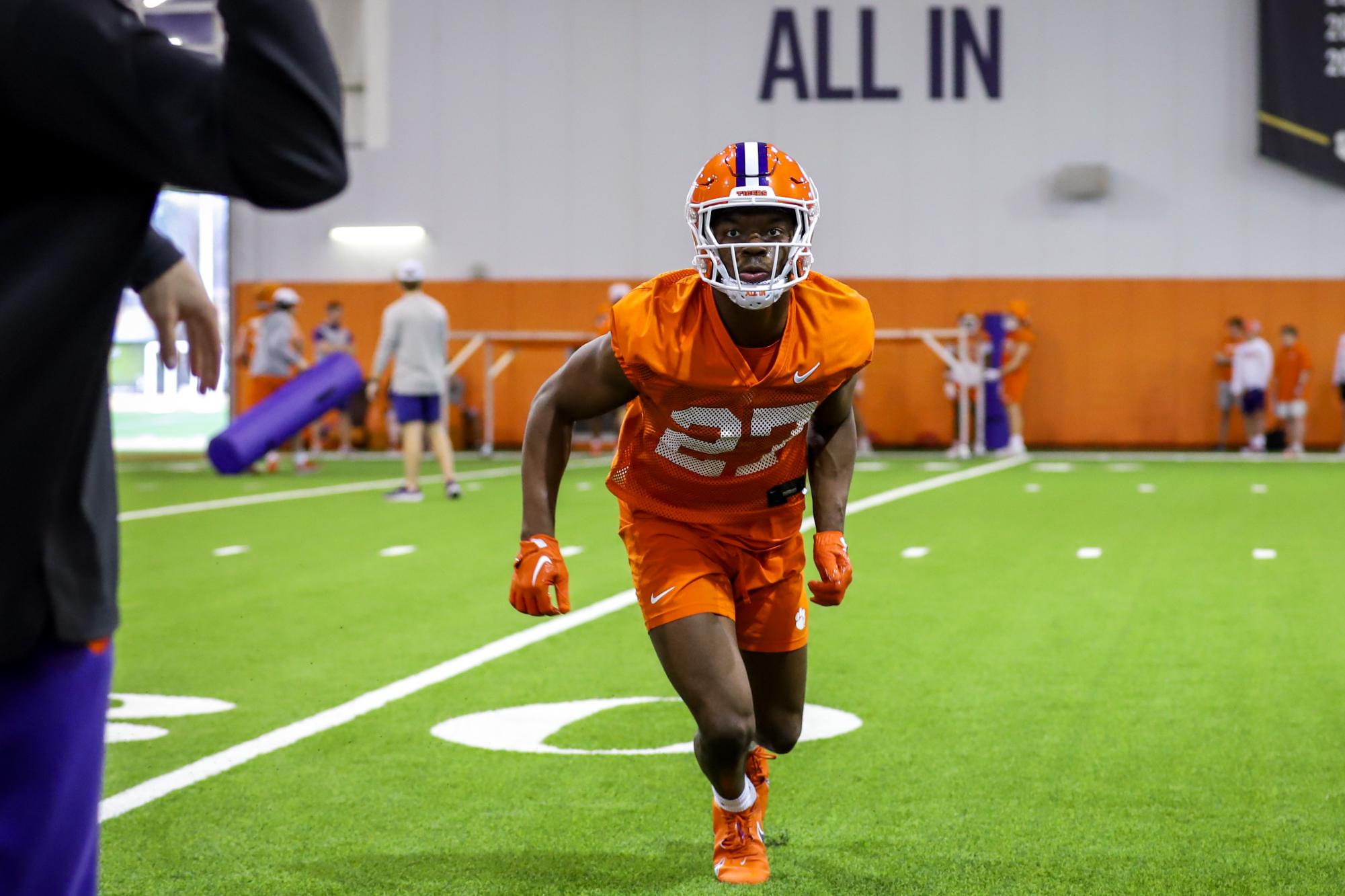 Check out some of The Tiger's best photos from the first day of spring practice for the Clemson football team.