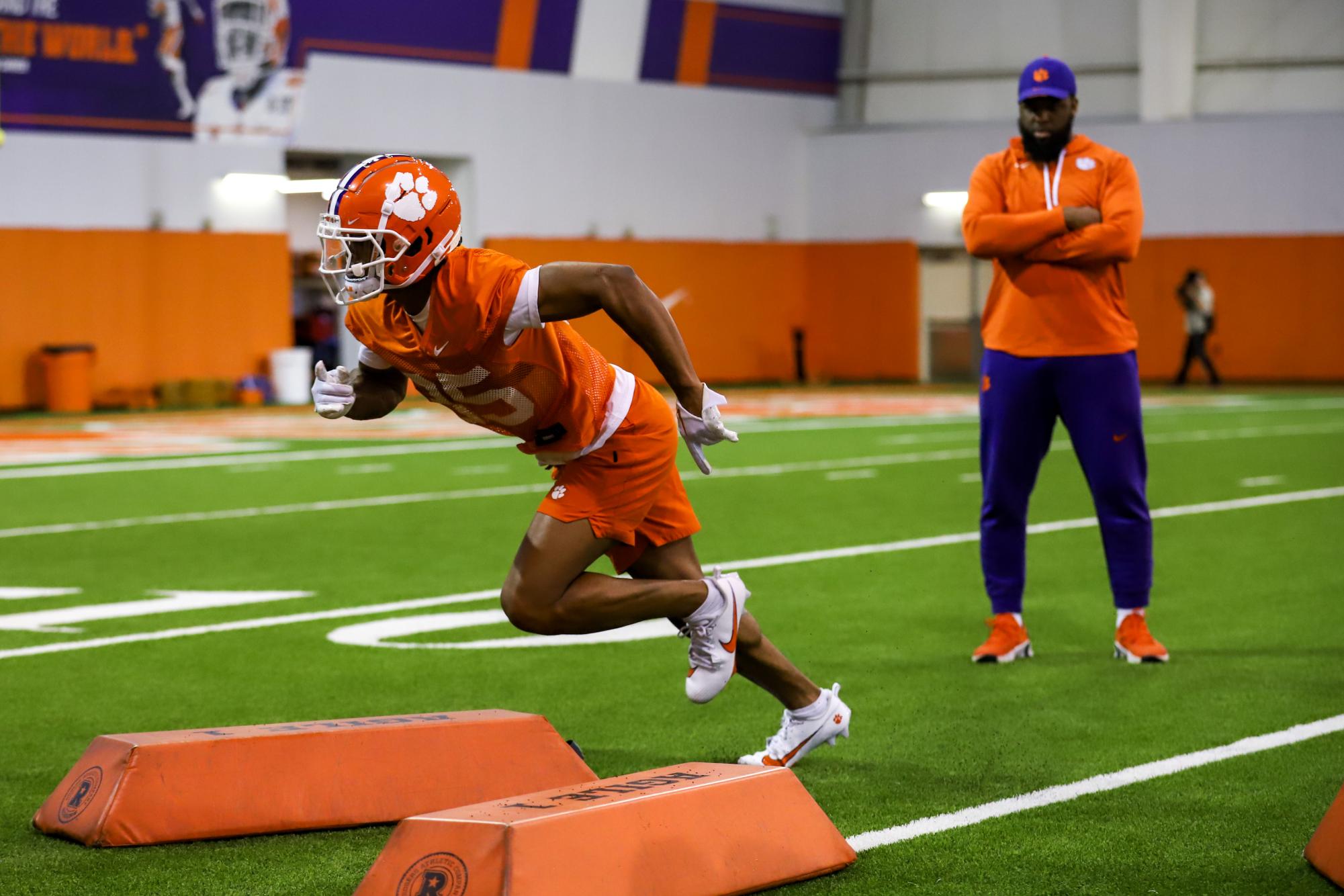 Check out some of The Tiger's best photos from the first day of spring practice for the Clemson football team.