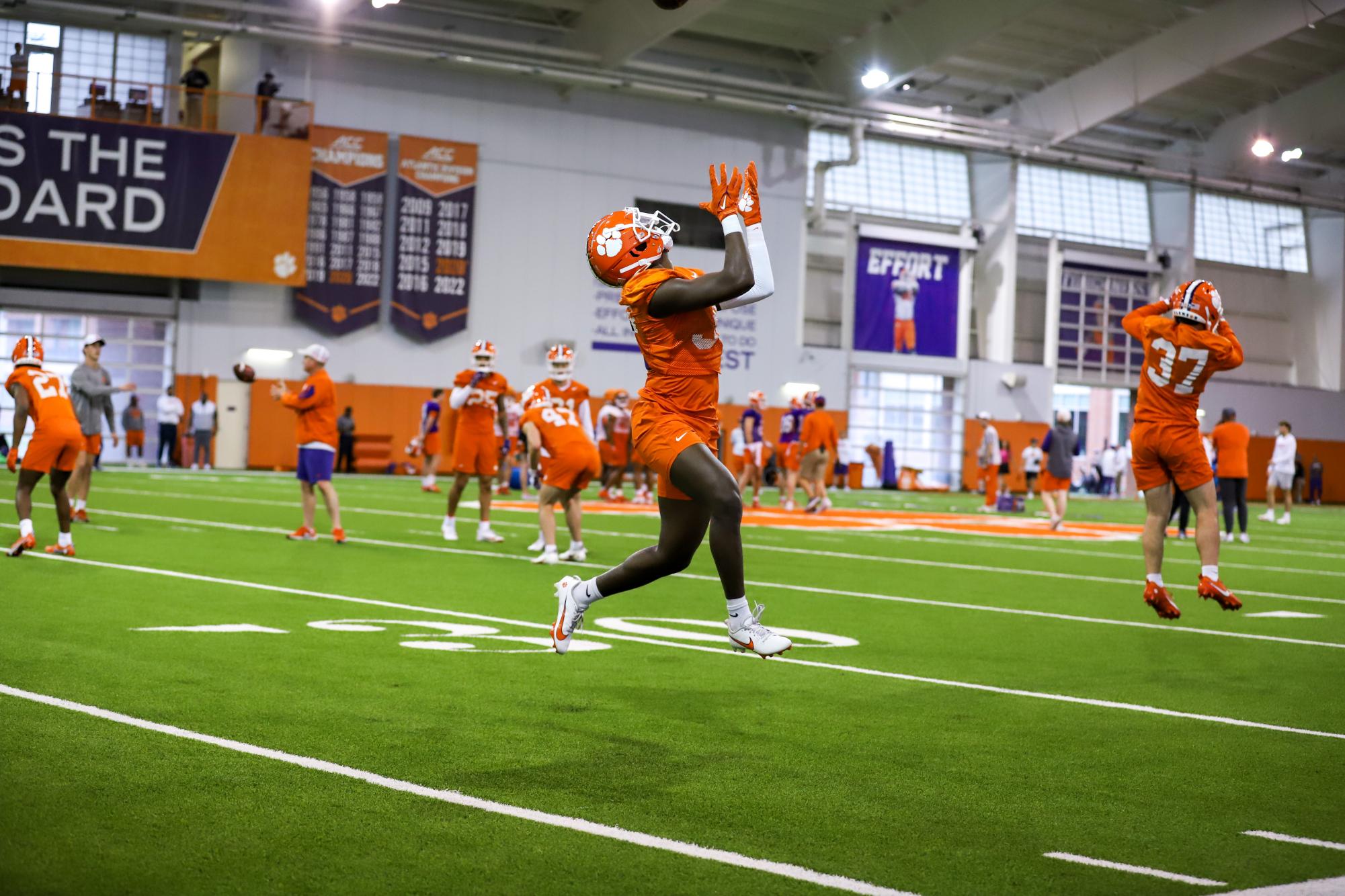 Check out some of The Tiger's best photos from the first day of spring practice for the Clemson football team.