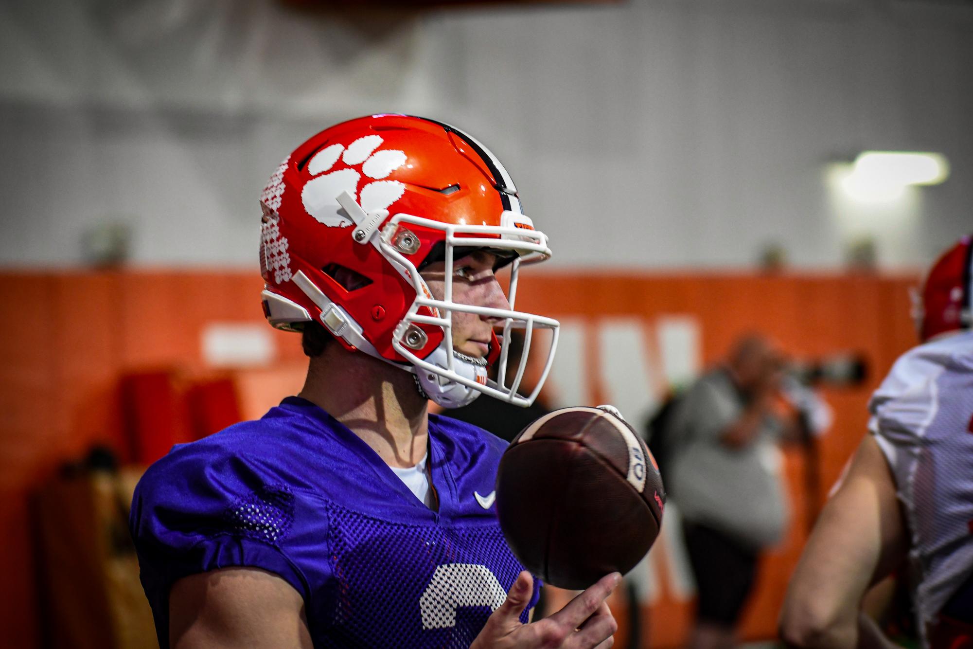 Check out some of The Tiger's best photos from the first day of spring practice for the Clemson football team.