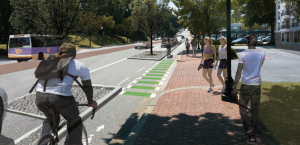 College Avenue will be designed to allow for more accessible walking spaces.