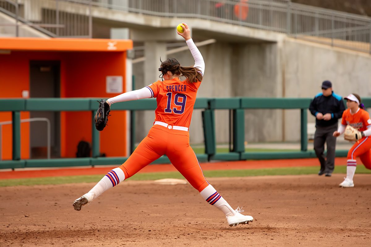 RHP Reagan Spencer had one of the best outings of her career against North Carolina on Friday, according to head coach John Rittman.