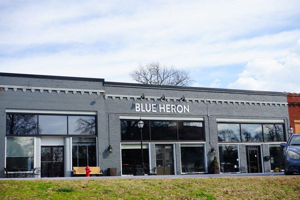 Blue Heron is located in downtown Pendleton. 