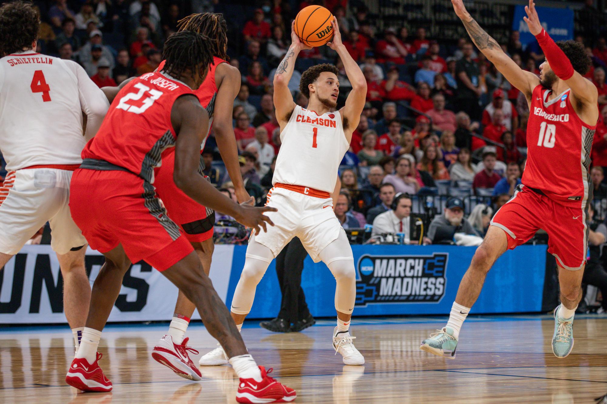 Gallery: Clemson tops New Mexico in opening round of NCAA Tournament