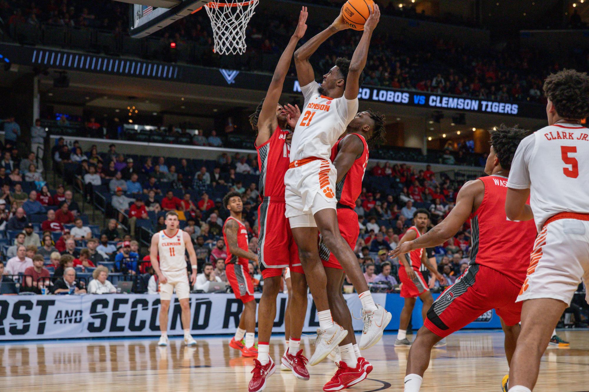Gallery: Clemson tops New Mexico in opening round of NCAA Tournament