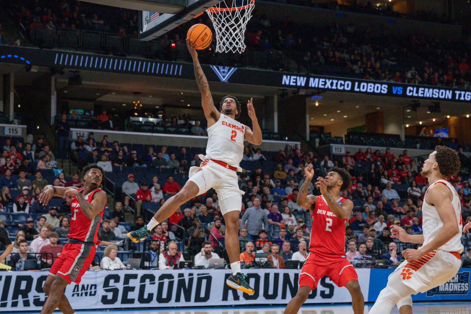Gallery: Clemson tops New Mexico in opening round of NCAA Tournament