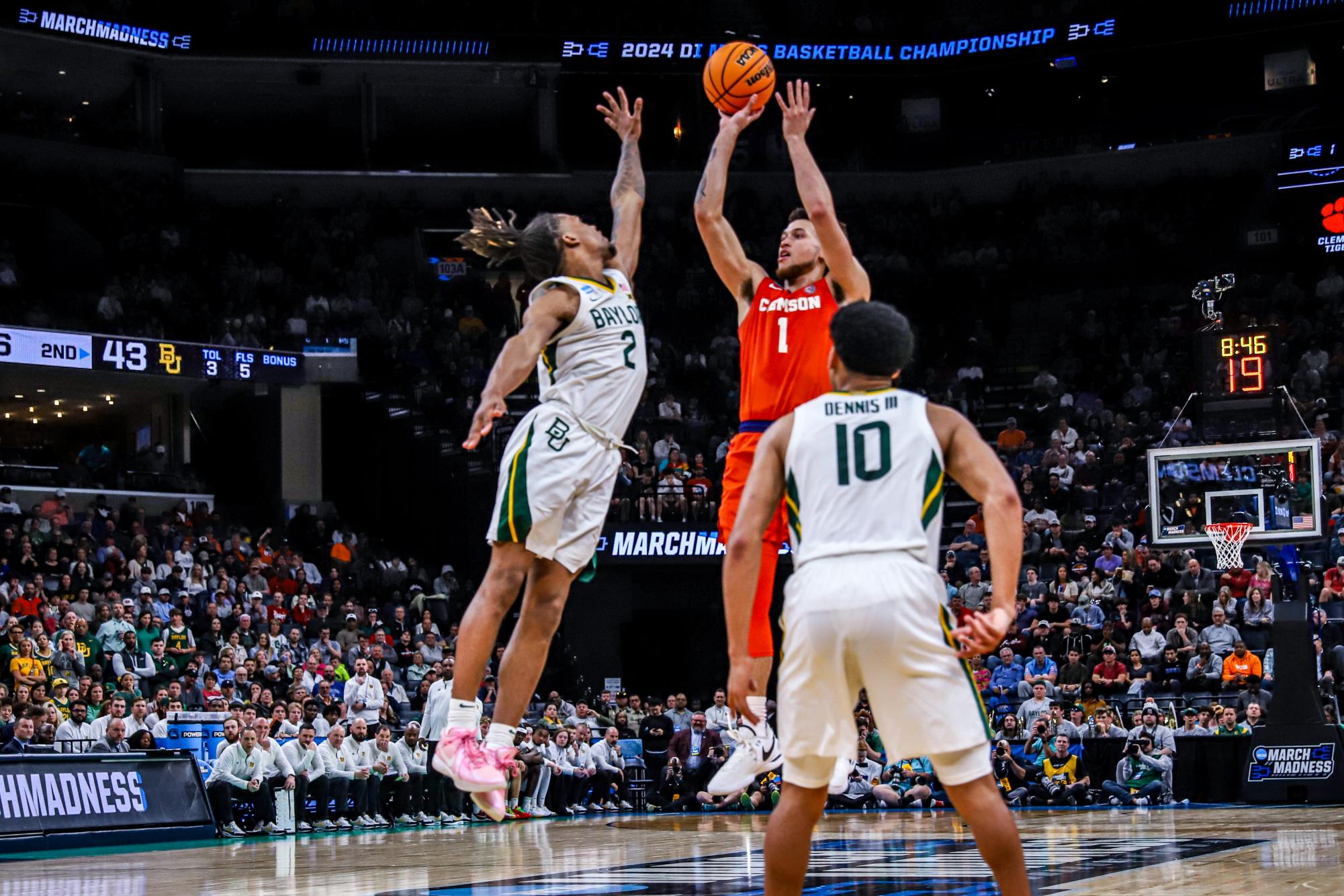 Galley: Clemson upsets Baylor in second round of NCAA Tournament