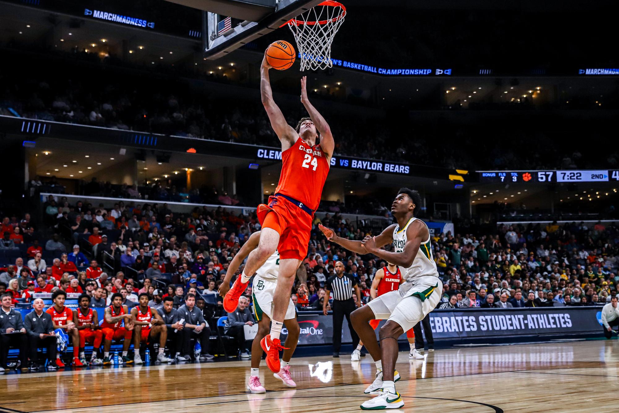 Galley: Clemson upsets Baylor in second round of NCAA Tournament