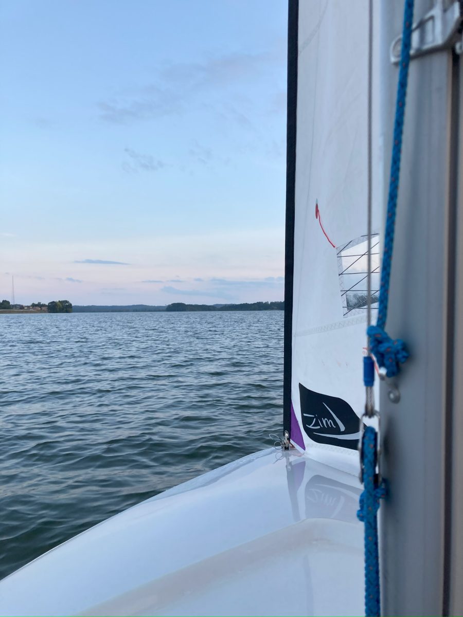 The Clemson sailing club offers incomparable views of Lake Hartwell, in addition to a strong community.