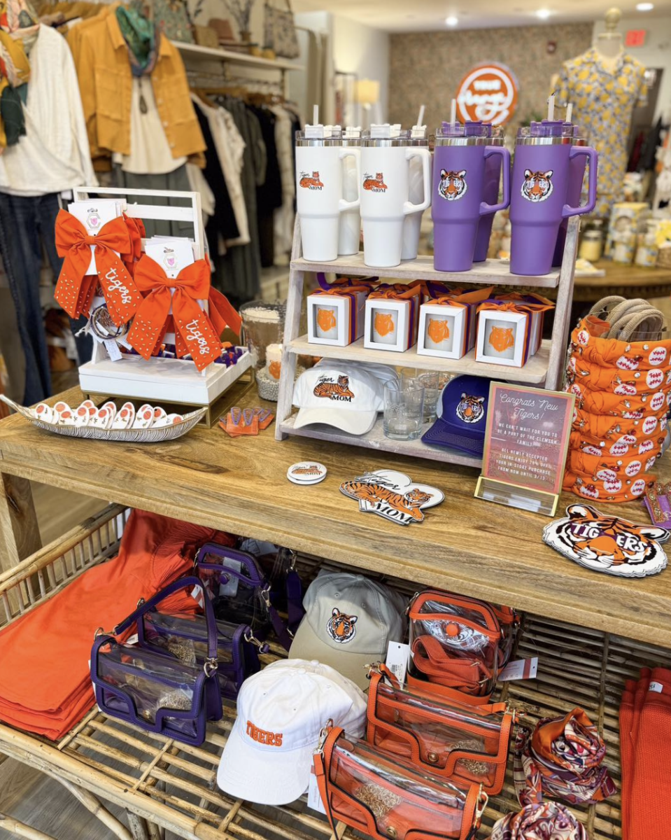 True+Orange+Boutique+offers+a+wide+range+of+Clemson+gear+and+clothing+items+for+women+of+all+ages.