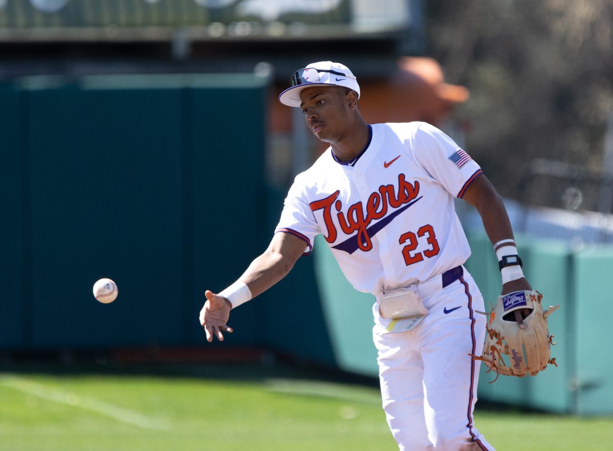 Freshman infielder Jarren Purify was a star in the No. 10 Tigers series sweep over the UNC Greensboro Spartans, scoring a three-run homer in game one and supplying four runs in game three.