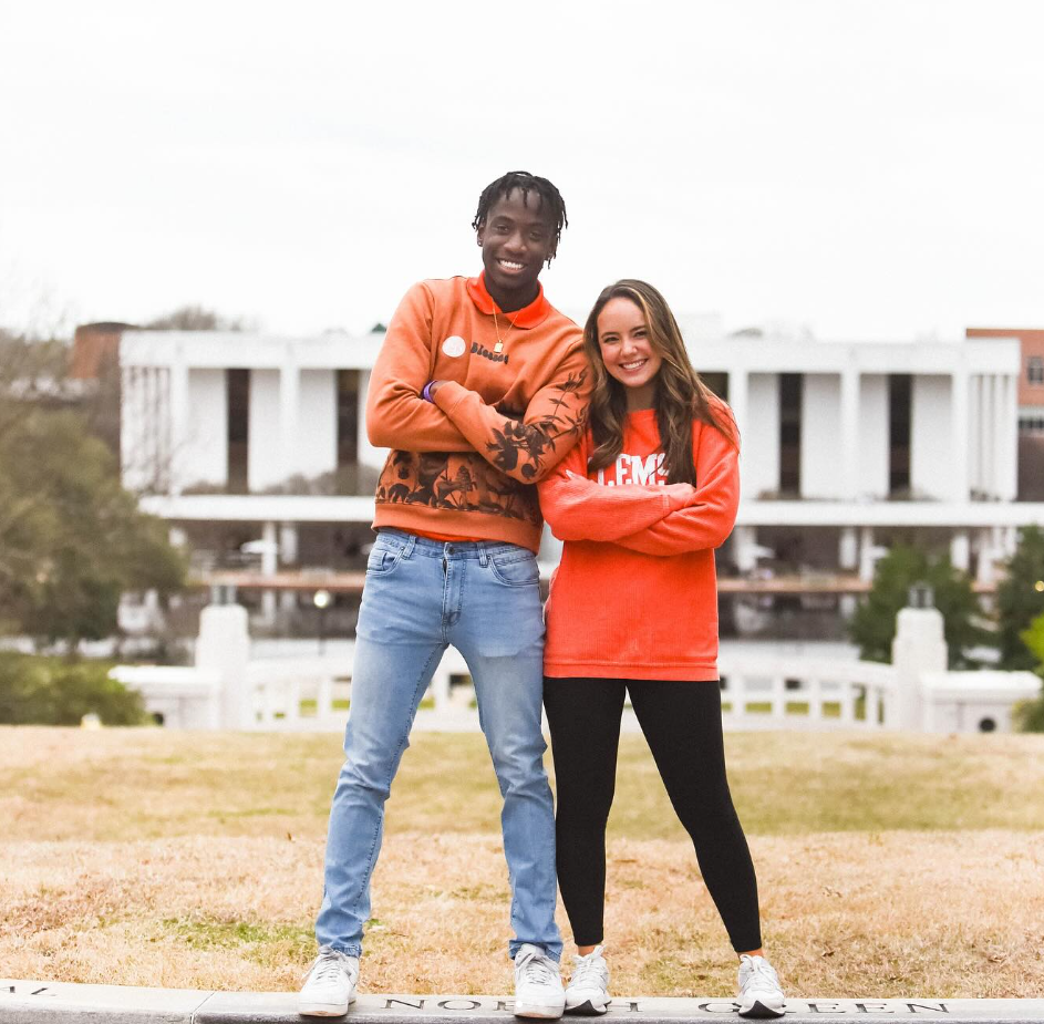 Fenegan and Moxie were announced as the newest due of student body president and vice president on March 8 in the Carillon Gardens.