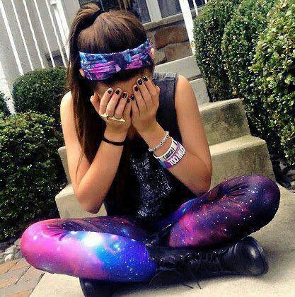 The galaxy leggings are a staple of 2016 fashion, and are the next big thing you’ll be seeing on campus. 