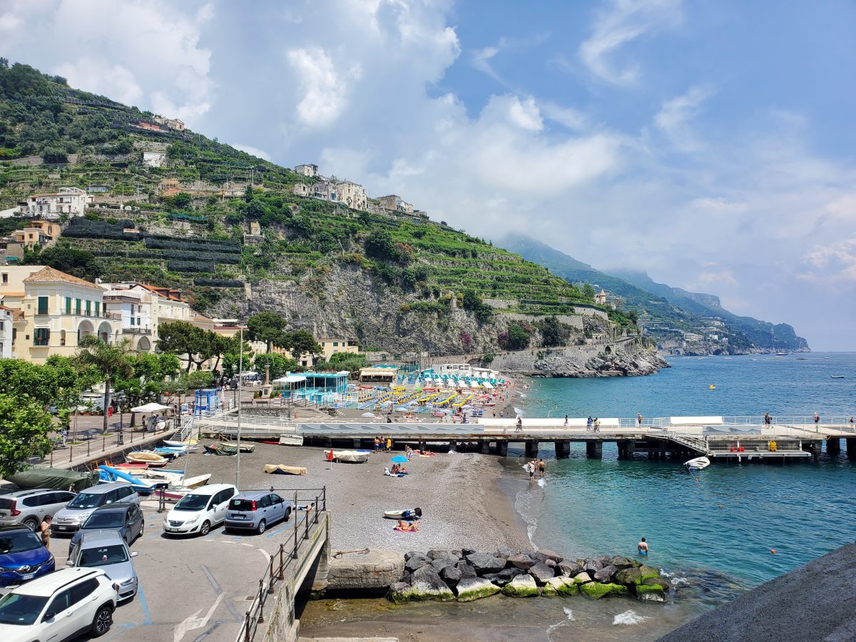 Spending a day alone can lead to incredible opportunities for someone studying abroad. For example, wandering through the authentic Italian town of Minori, situated along the Amalfi Coast.