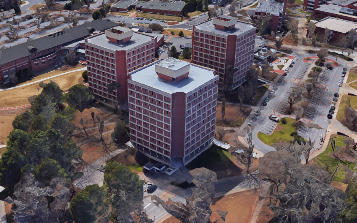 The High-Rise Renovation Project includes the renovations of Byrnes Hall, Manning Hall and Lever Hall. 