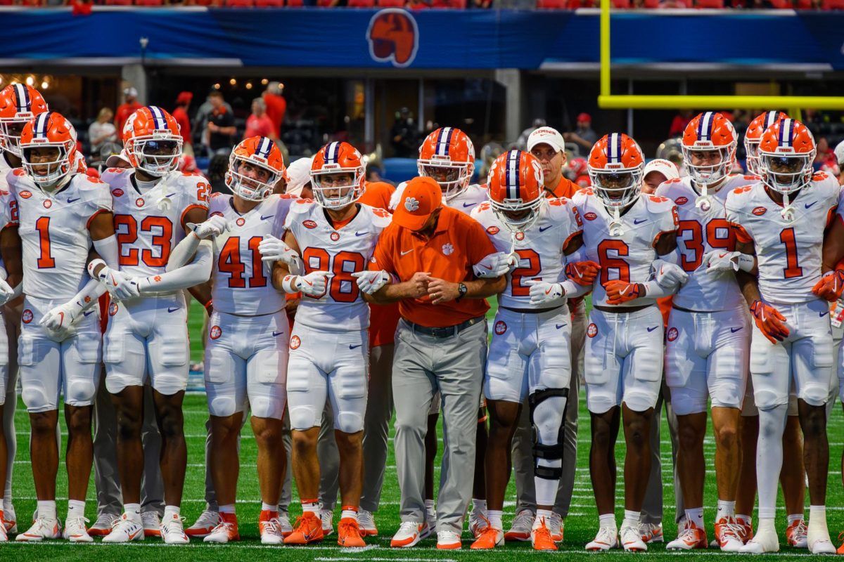 Clemson head coach Dabo Swinney and his team will look for their first win of the season against Appalachian State on Saturday night. 