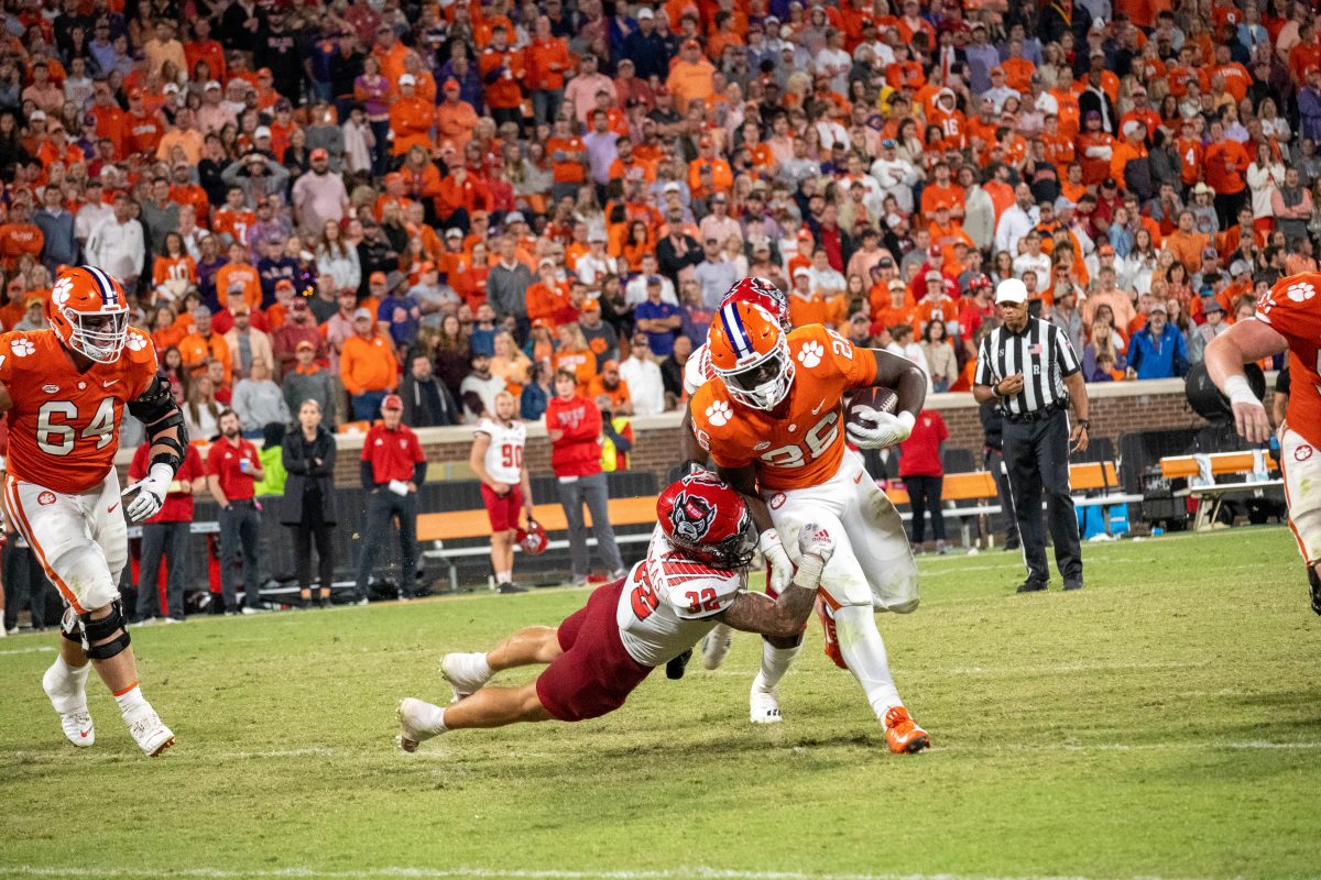 The last time the Wolfpack came to Death Valley in 2022, running back Phil Mafah — then wearing No. 26 — had five carries for 22 yards; when the Tigers visited Raleigh last year, he had 16 carries for 84 yards and two touchdowns. Look for Mafah’s numbers to continue improving on Saturday.