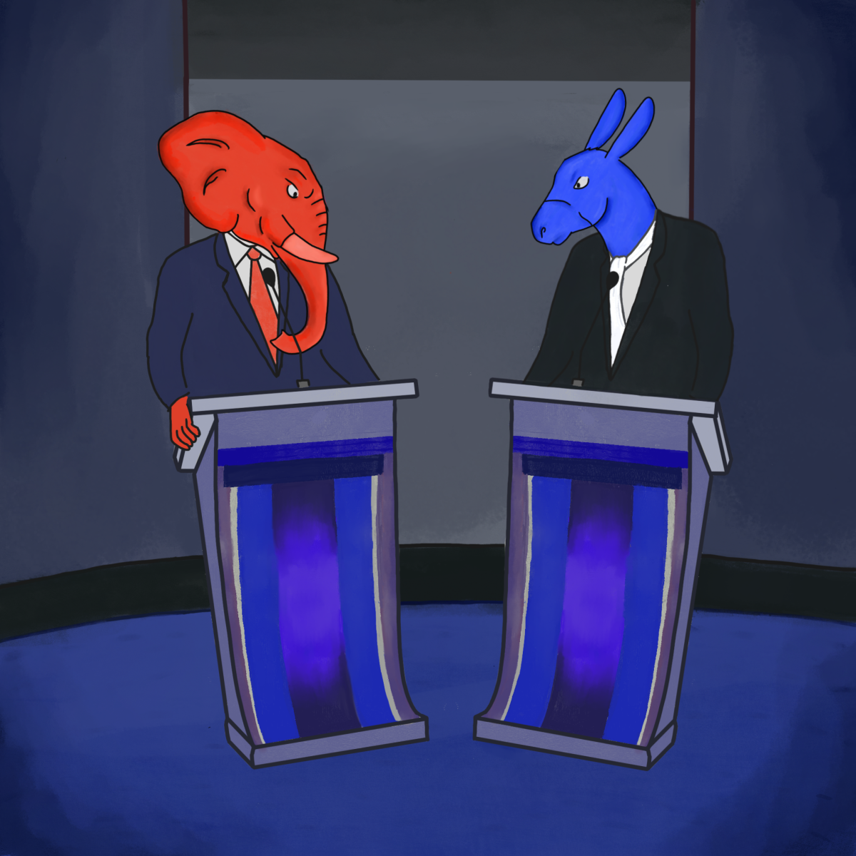 The 2024 presidential debate between Vice President Kamala Harris and former President Donald Trump covered several issues relevant to college students.