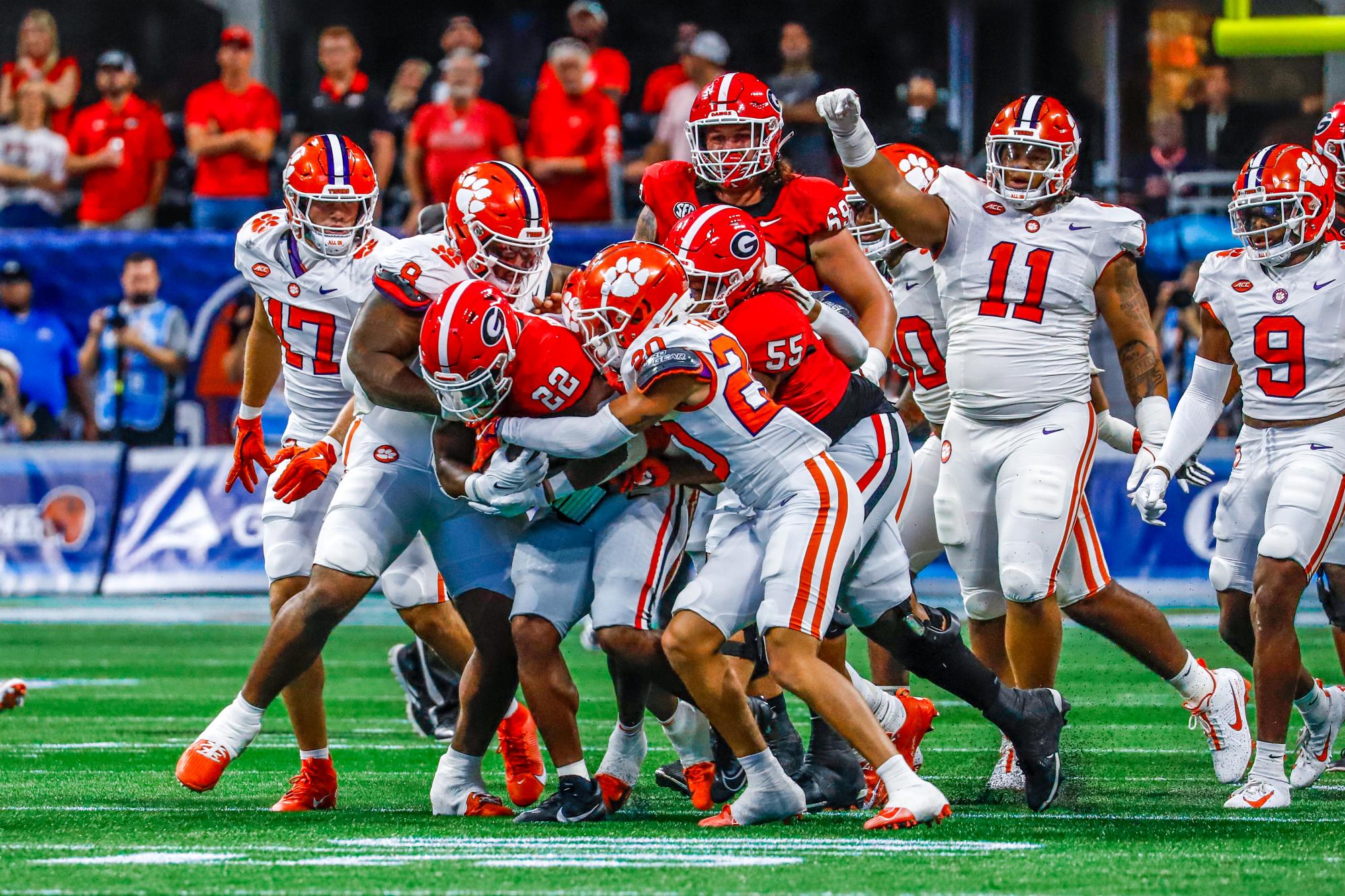 Gallery: Clemson falls to Georgia in opener