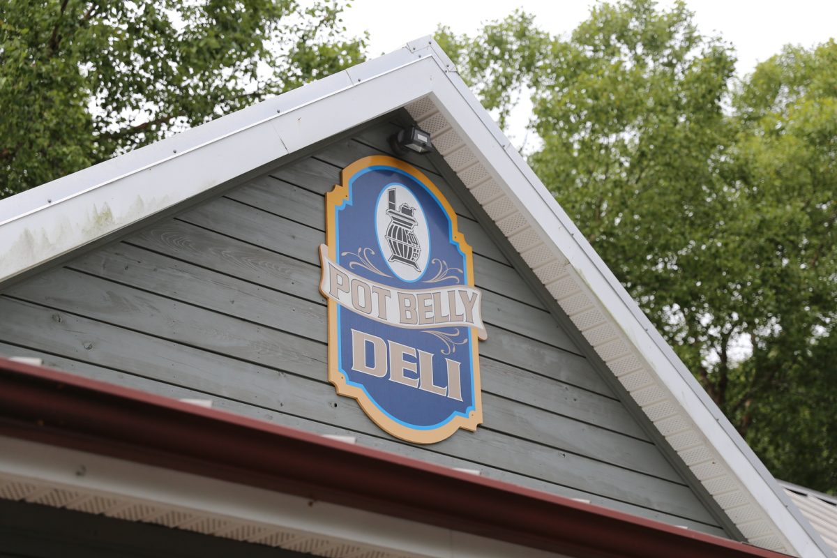 Pot Belly Deli at its original location near downtown Clemson, where it has served the community for 30 years.