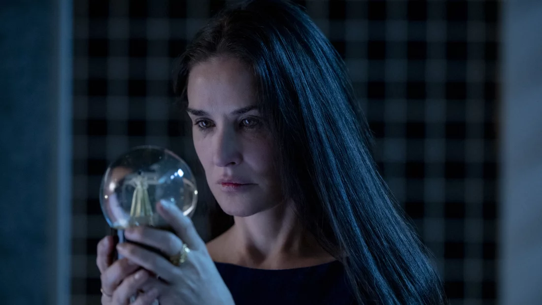 Demi Moore's portrayal of Elisabeth is compelling throughout "The Substance."