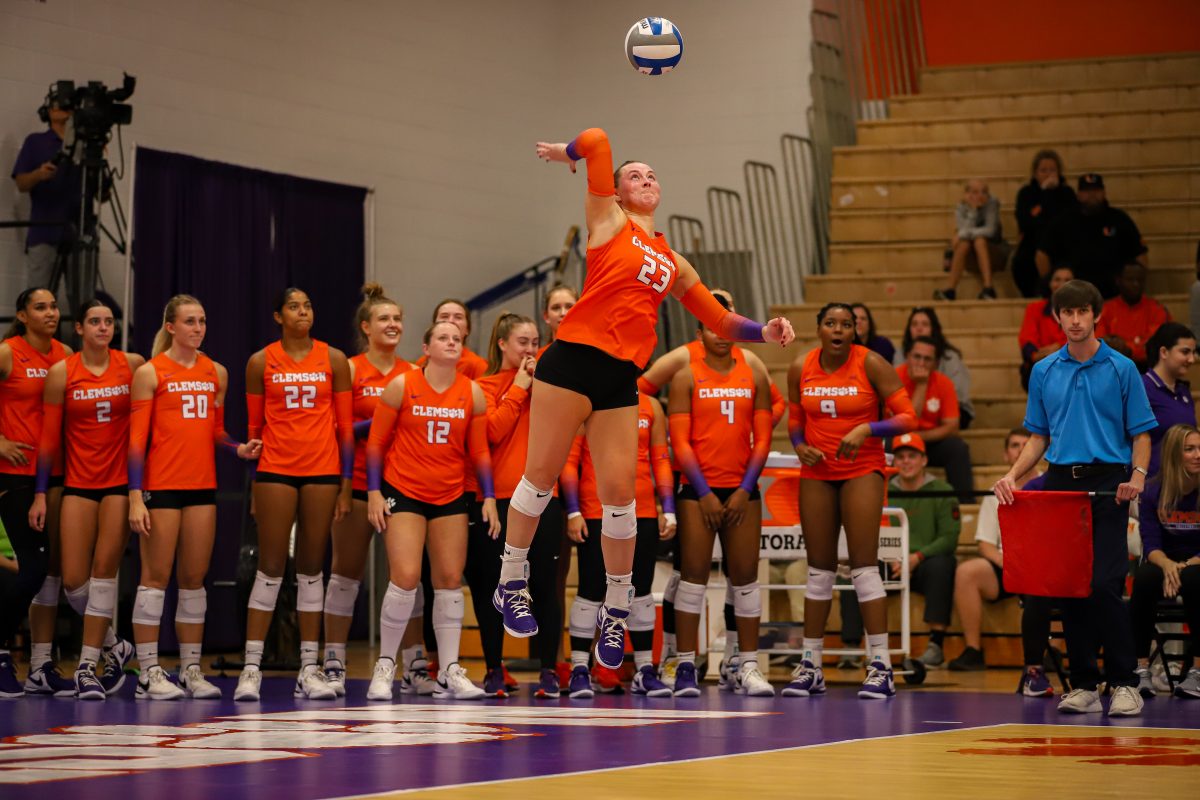 Despite a valiant effort, the Tigers dropped all three sets to the No. 1 Pittsburgh Panthers.