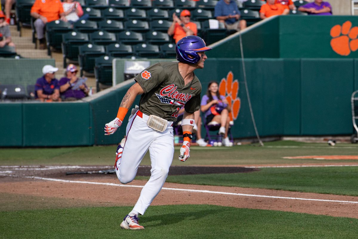 Cannarella, pictured rounding the bases against UNC Charlotte in April, is projected as the No. 1 ACC draft pick and No. 2 overall.