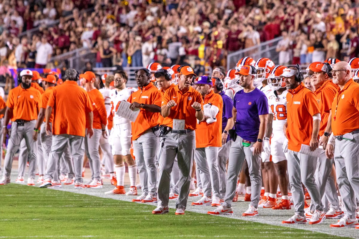 Clemson head coach Dabo Swinney became the all-time winningest head coach in ACC history on Saturday night following the Tigers' win over Florida State at Doak Campbell Stadium. 