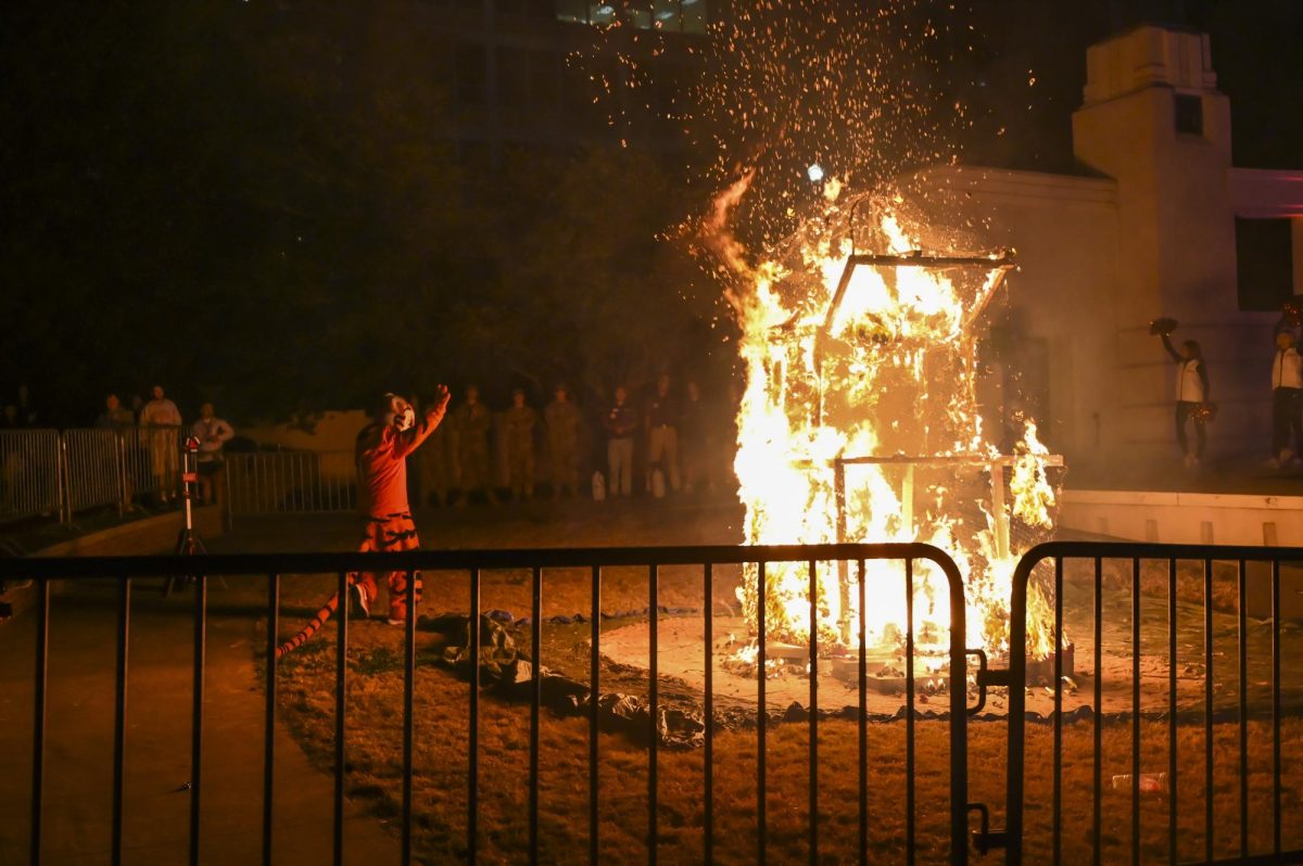 Every year, Clemson burns a mock-up of Gamecock mascot Cocky ahead of its matchup with the Gamecocks.