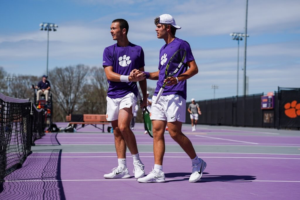 Noa Vukadin and Maxwell Smith went to Chapel Hill, North Carolina, to compete in the ITA sectionals last week. 